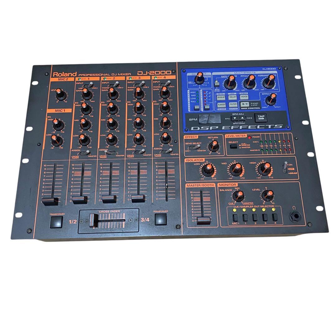 【ジャンク】Roland DJ-2000ProfessionalDJ Mixer