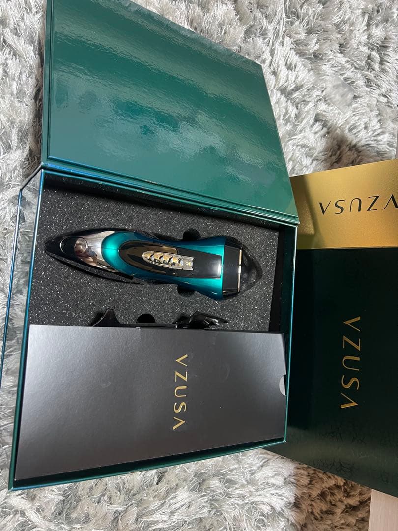 美品　VZUSA II - メデューサ Ⅱ 高級美顔器 グリーン