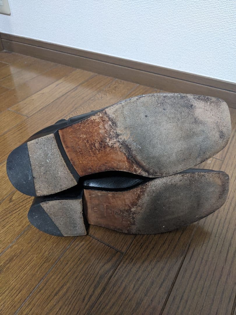 PADRONE パドローネ BL スクエアサイドゴアブーツ