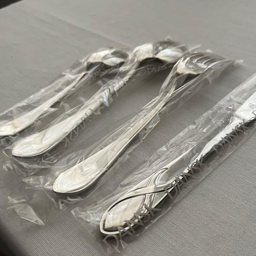 ダンスク DANSK リーフ LEAF ディナーカトラリーセット 20本 ナイフ