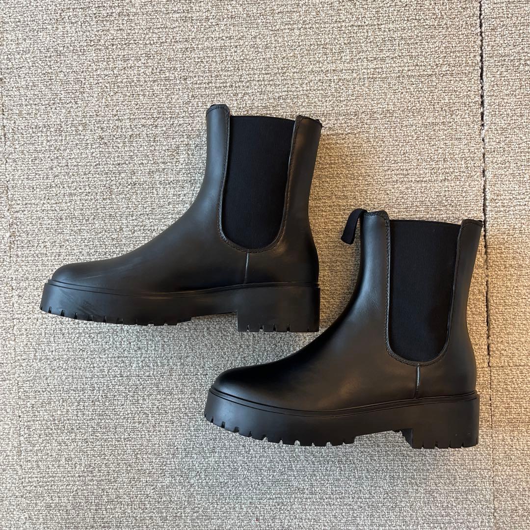 トラディショナルウェザーウェア　サイドゴア　レインブーツ　ミッド