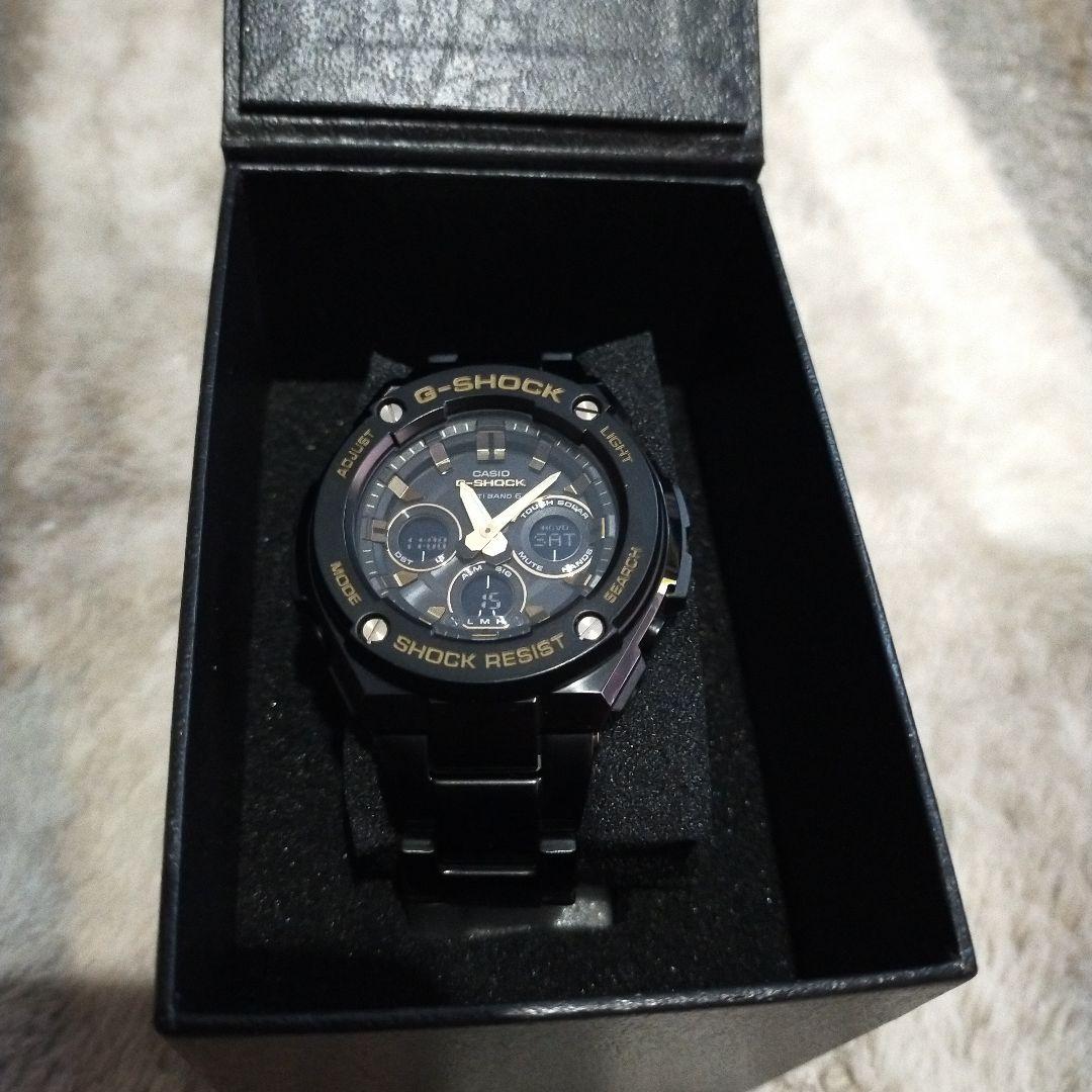 超美品G-STEELTOUGHSOLAR Black ＆ Gold Series
