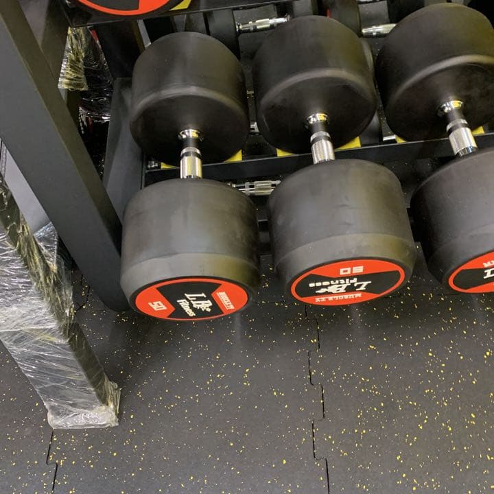 ラバーダンベル　47.5kg2個