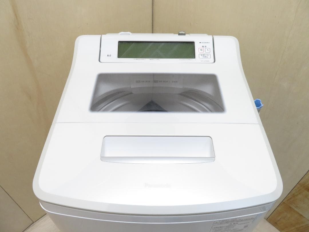 パナソニック 2022年製 Jコンセプト タッチ液晶 全自動洗濯機 8.0kg