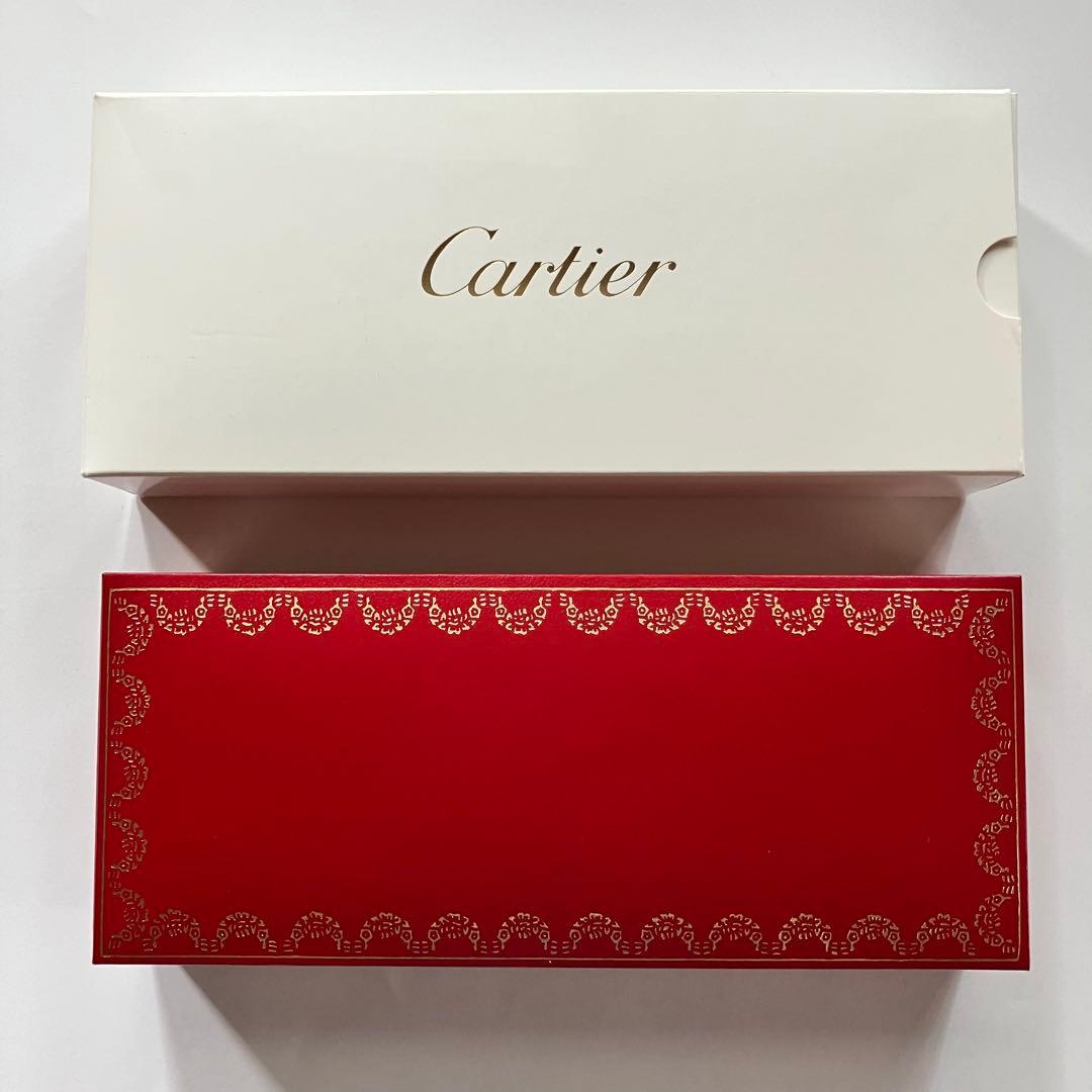 【新品未使用】Cartier カルティエ 黒 ボールペン 専用ケース 保証書付