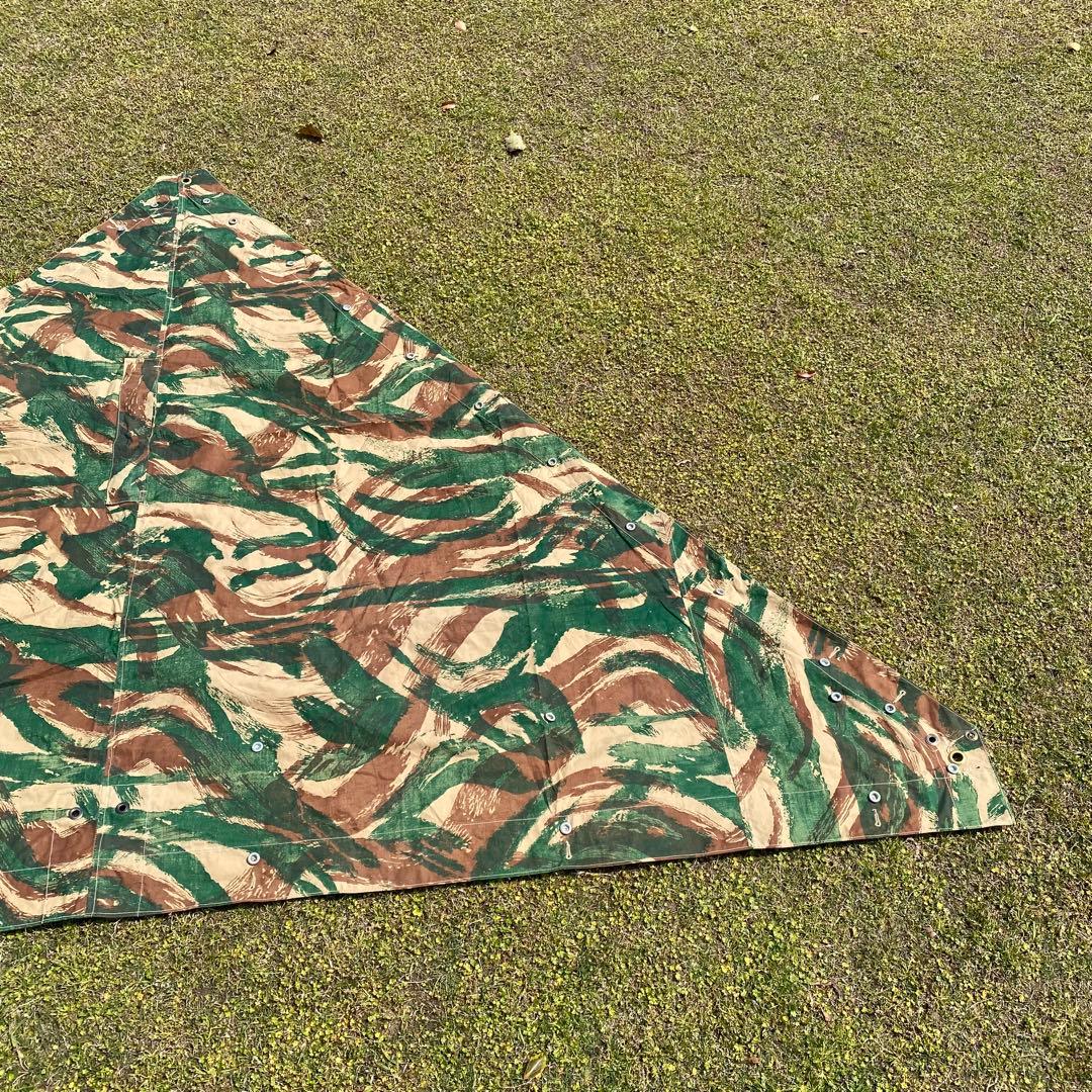 Y*4様 【入手困難】フランス軍幕　M51　リザードカモ　ツェルトバーン　4枚セ