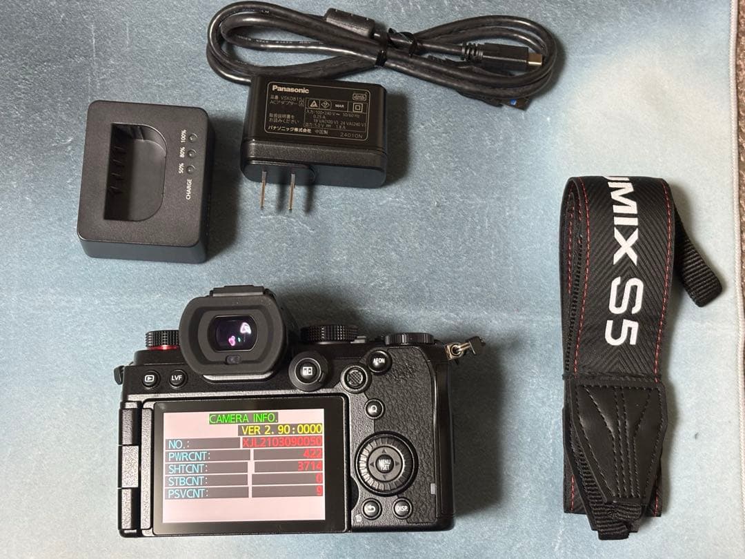 ス*☆様 Panasonic LUMIX S5 ショット数約3700回