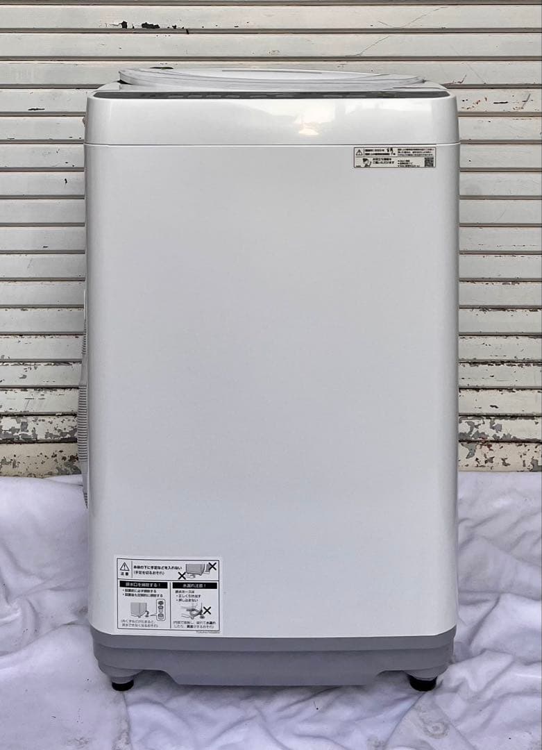 ②【送料無料】SHARP 洗濯機 7kg ES-GE7G-W 2023年製