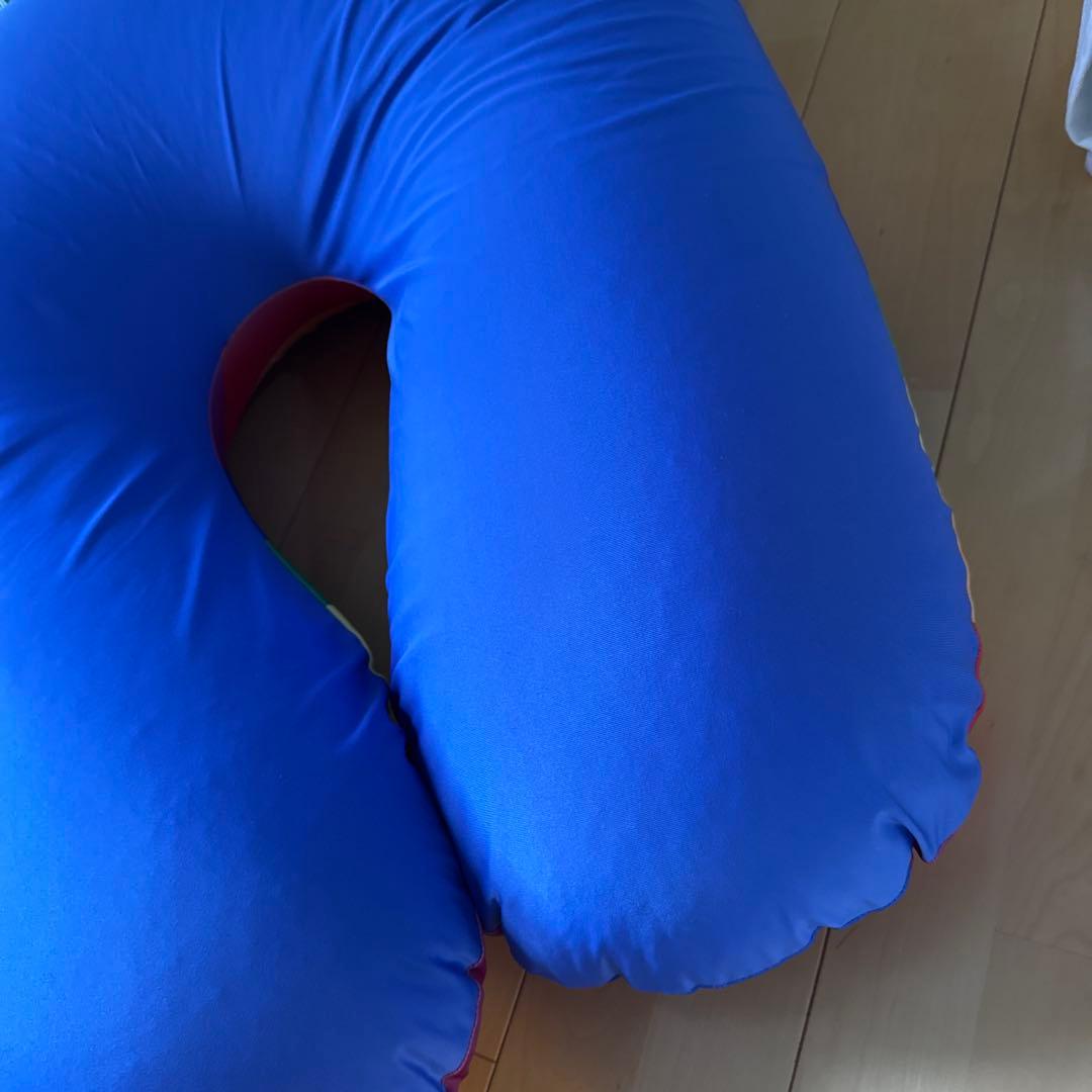 ヨギボー　レインボーカラー ビーズクッション　U字　カバー新品付き