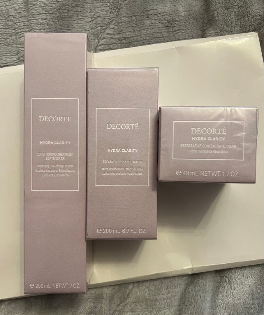 コスメデコルテ イドラクラリティ化粧水＆乳液&クリームセット