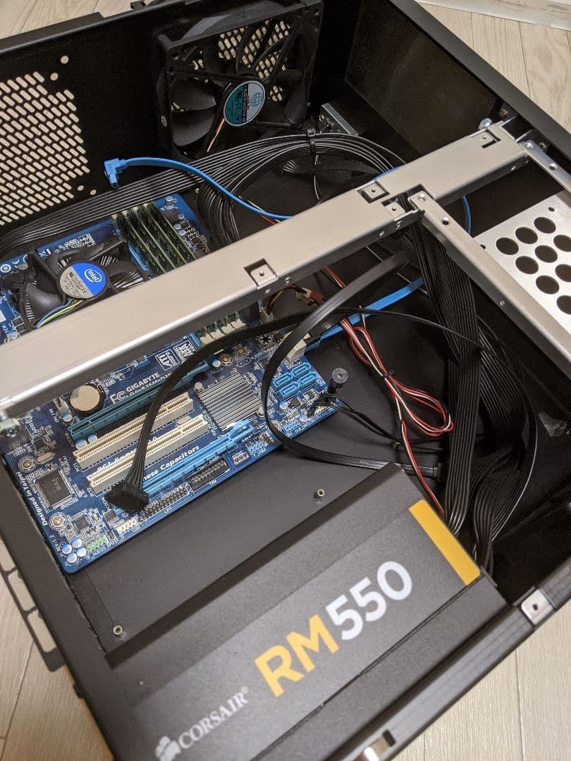 自作デスクトップPC　GIGABYTE GA-B75M-D3H