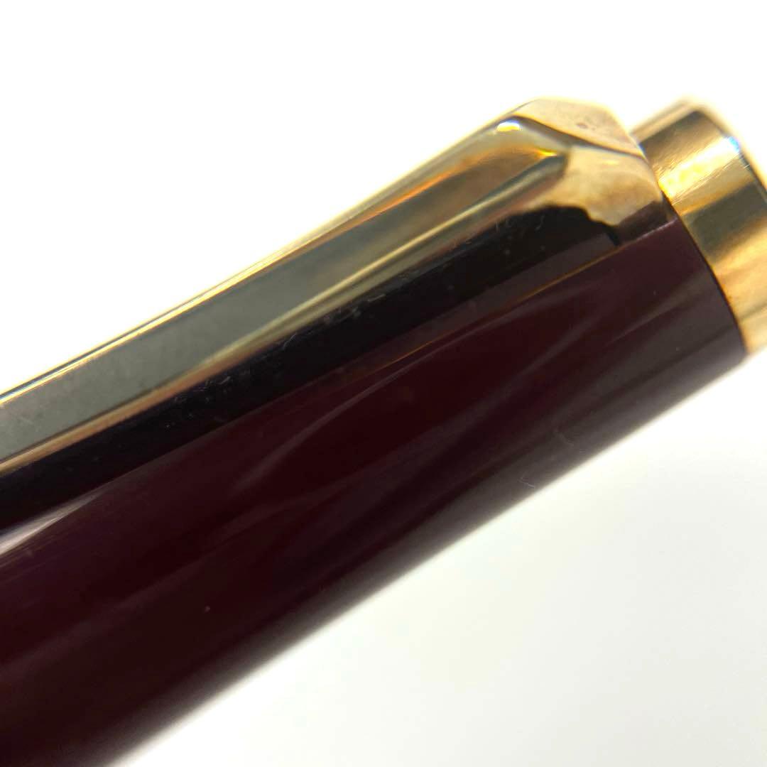 【ペン先750】MONTBLANC 万年筆 モンブラン ボルドー×ゴールド