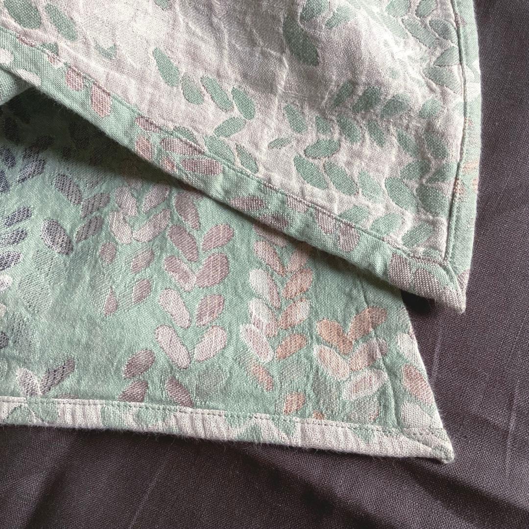 希少【Woven Wings】美しい色彩　ベビーラップ　サイズ5 リネン混