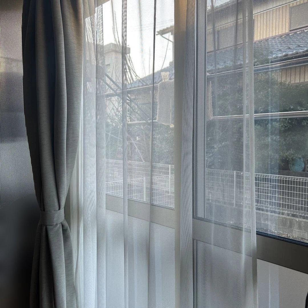 1/17 MUJI 無印 良品 カーテン レース ブラインド 7セット 14枚