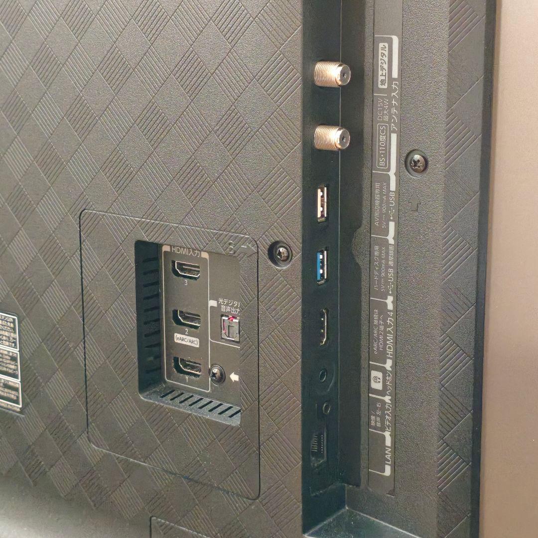 レグザ 48インチ 有機EL チューナー付 テレビ 48X8900N