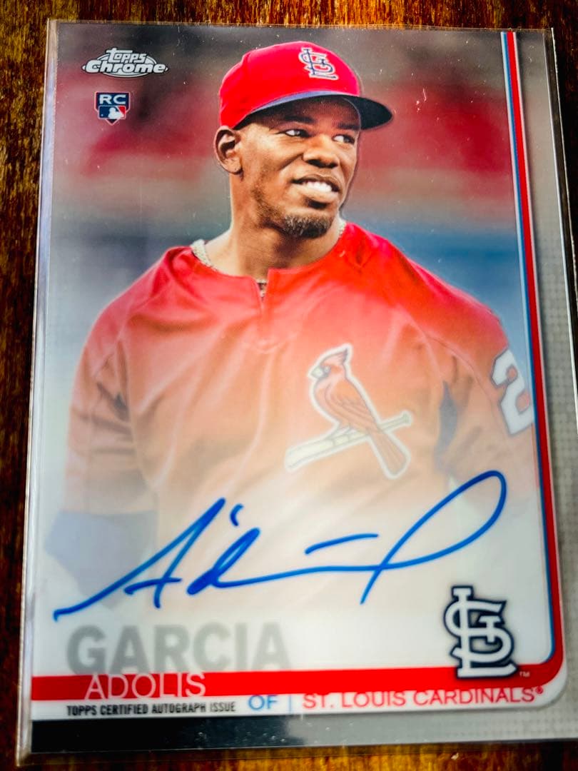 大活躍！Adolis Garcia 直筆サイン　アドリス•ガルシア　auto