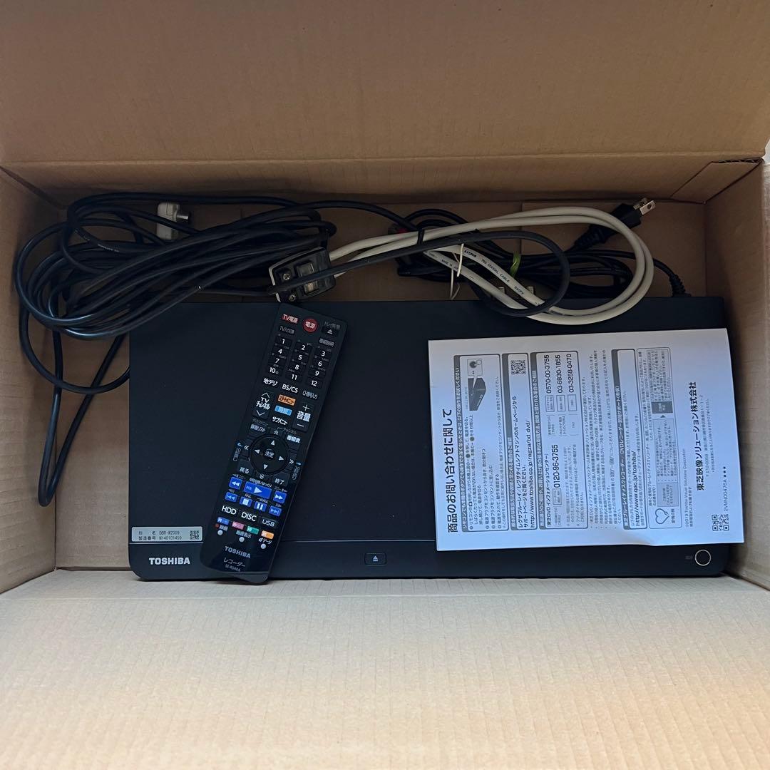 TOSHIBA REGZA ブルーレイレコーダー DBR-W2009 2TB