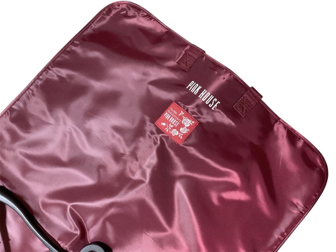 PINK HOUSE バーガンディ ガーメントバッグ