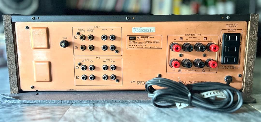 【訳あり】 Sansui AU-D707F Extra プリメインアンプ