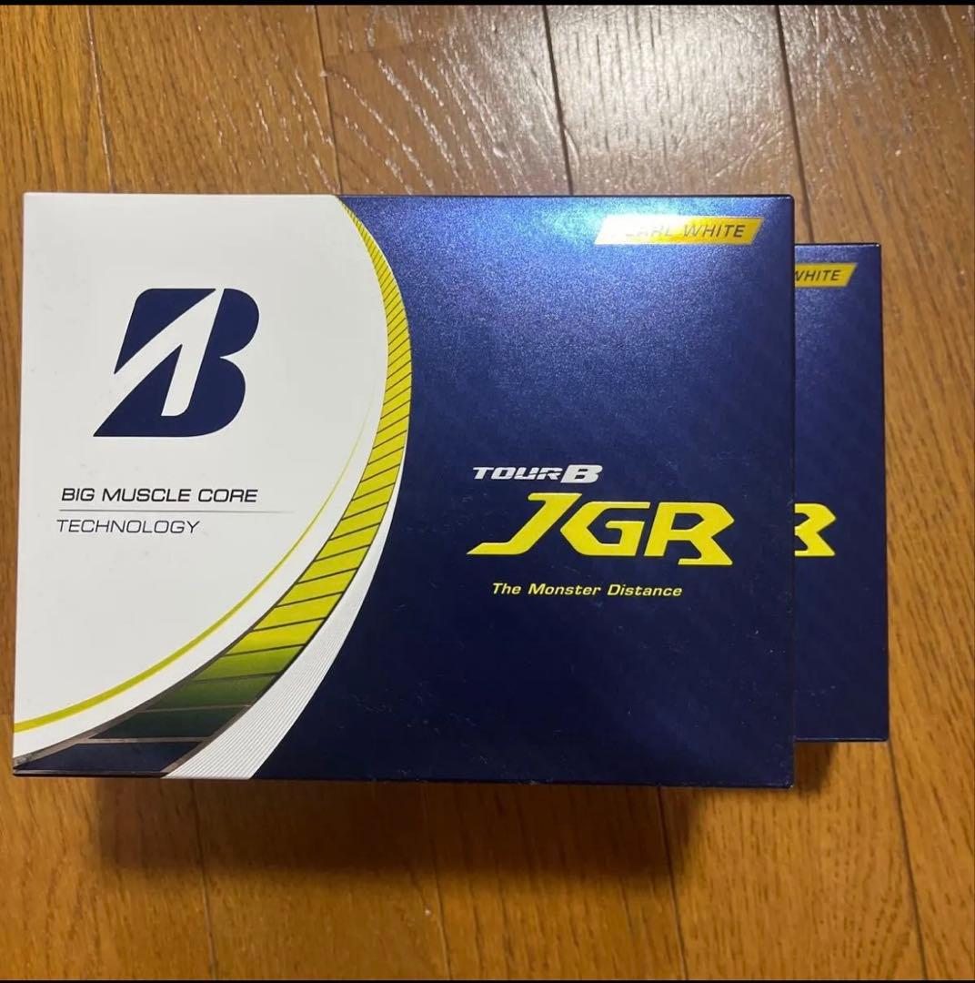 ブリヂストンTOUR B JGR ゴルフボールパールホワイト2ダースセット