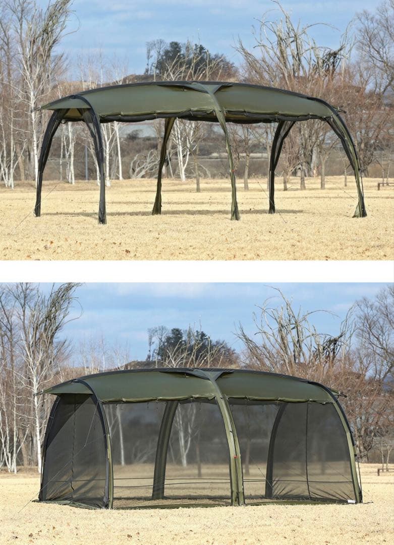 ミニマルワークス V HOUSE L BLACK / シェルター テント タープ