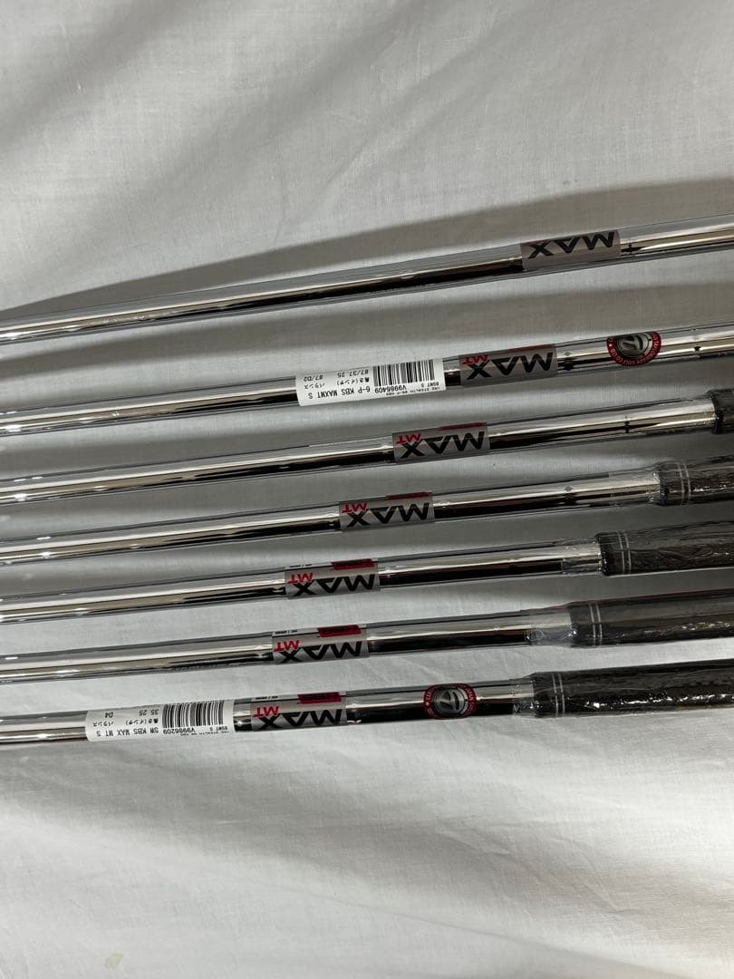 【新品】ステルスアイアンセットスチールS テーラーメイド（6〜PW・AW・SW）