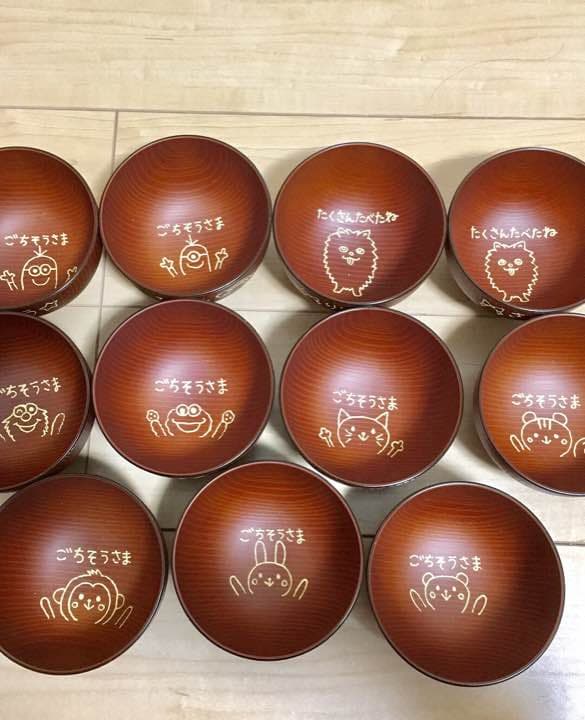 母の日 プレゼント 夫婦茶碗 木製プレート お子さまプレート