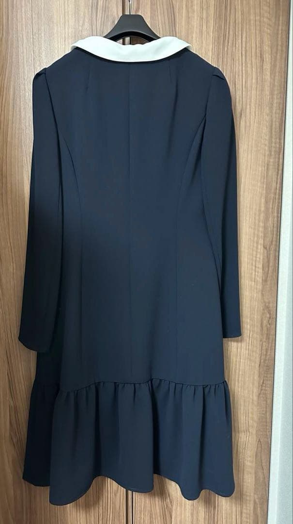 Rene ルネ　白襟ワンピース 38 ★1回着用