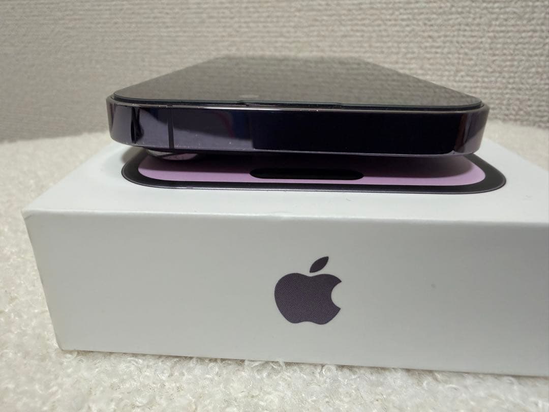 最終値下げiPhone 14 Pro 128GB ディープパープル　simフリー