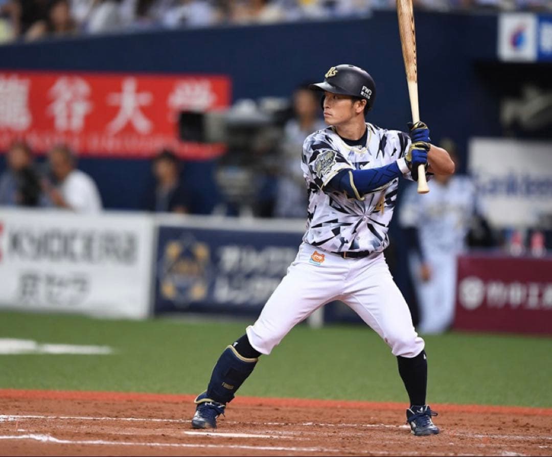オリックスバファローズ　福田周平　オーセンティック　ユニフォーム　実使用　夏の陣