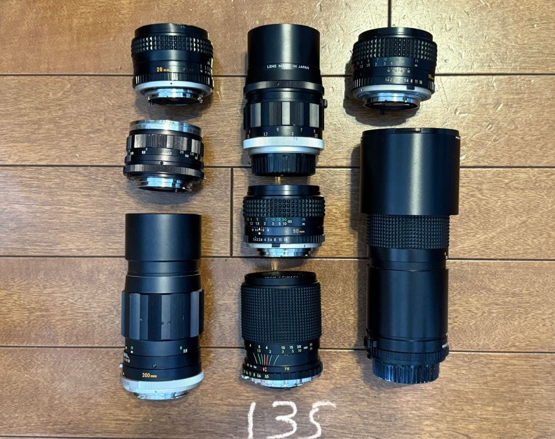 ミノルタ 単焦点レンズ ジャンクJ135
