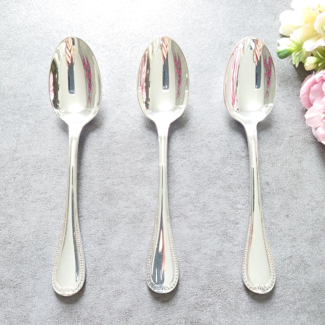 美品 クリストフル マルメゾン コーヒースプーン 3点