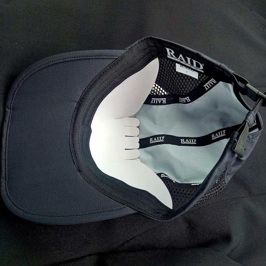 レイドジャパン、サイドメッシュナイロンキャップ、即完売カラー!! ブラック、新品