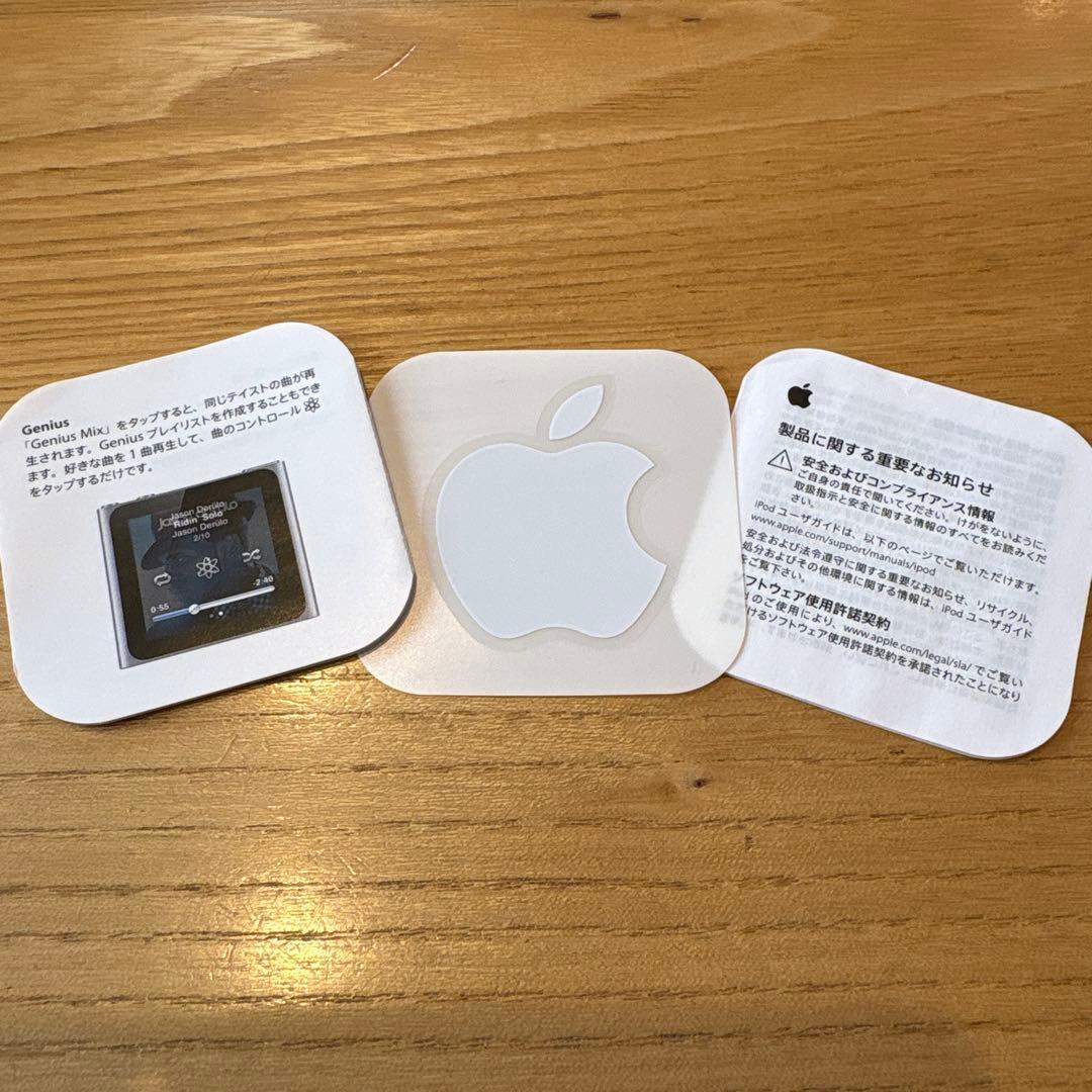 Apple iPod nano 第6世代　 16GB 本体セット