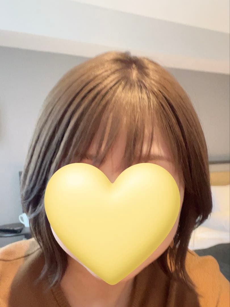 百合子ウィッグ人毛100%・ズレないバンド、絶壁サポートパッド　3点セット