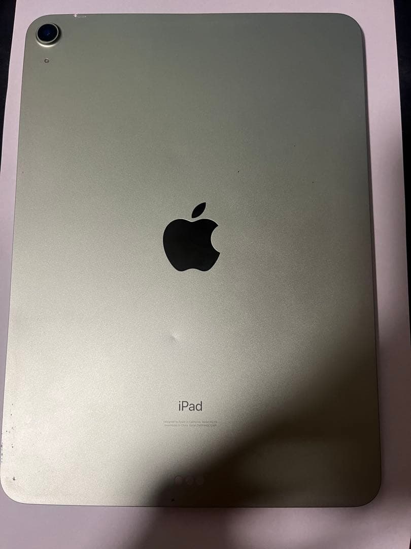 ジャンクiPad Air4 64GB グリーン 曲がりあり Touch ID不可