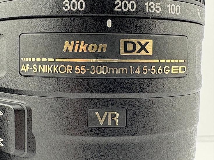 ニコンAF-S DX NIKKOR55-300mmF4.5-5.6G ED VR