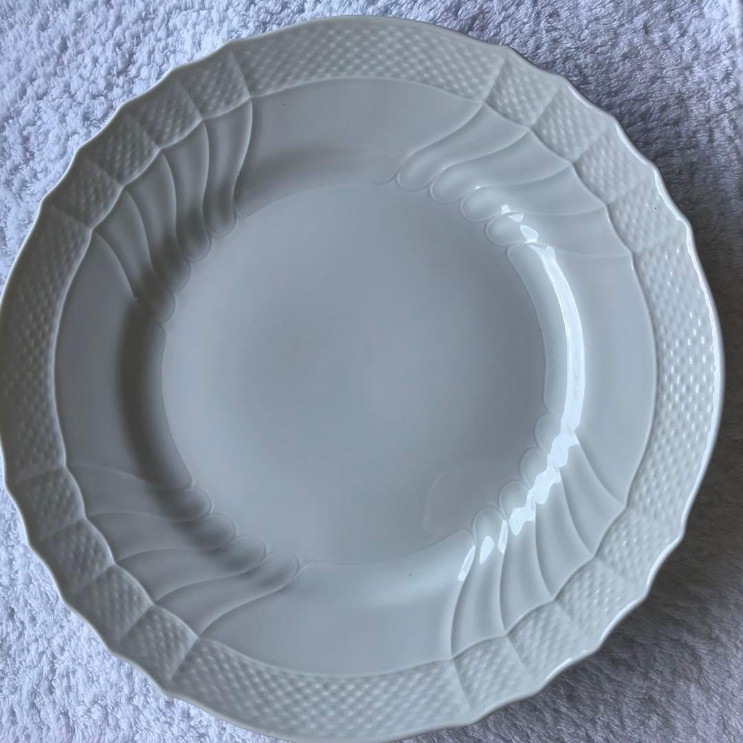ジノリ新品ベッキホワイト　26cmプレート
