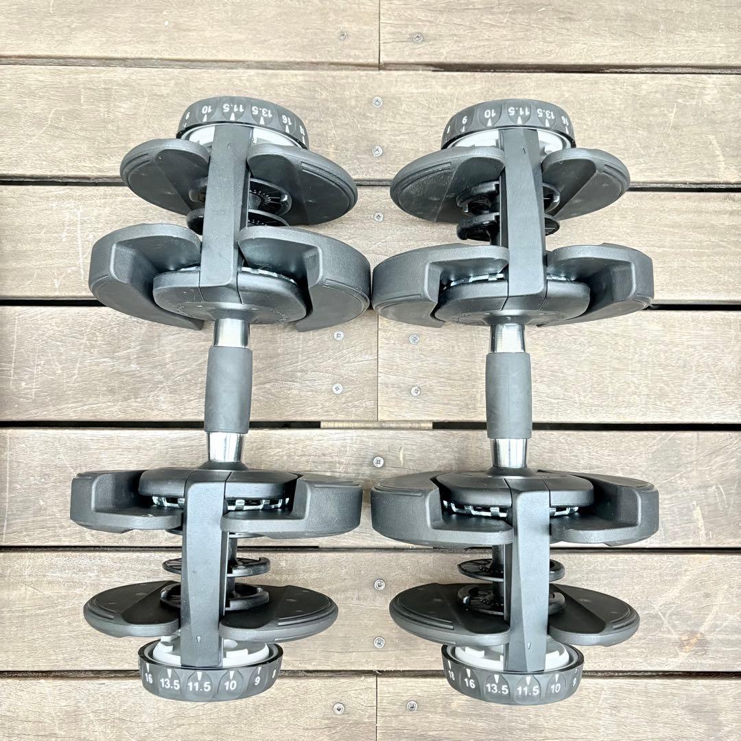 MOJEER ダイヤル式可変式ダンベル24Kg 2.5Kg〜24Kg 2個セット