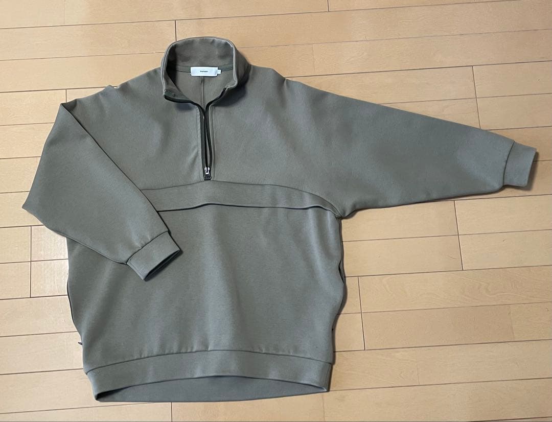 Graphpaper グラフペーパー ハーフジップ トレーナー　スウェット