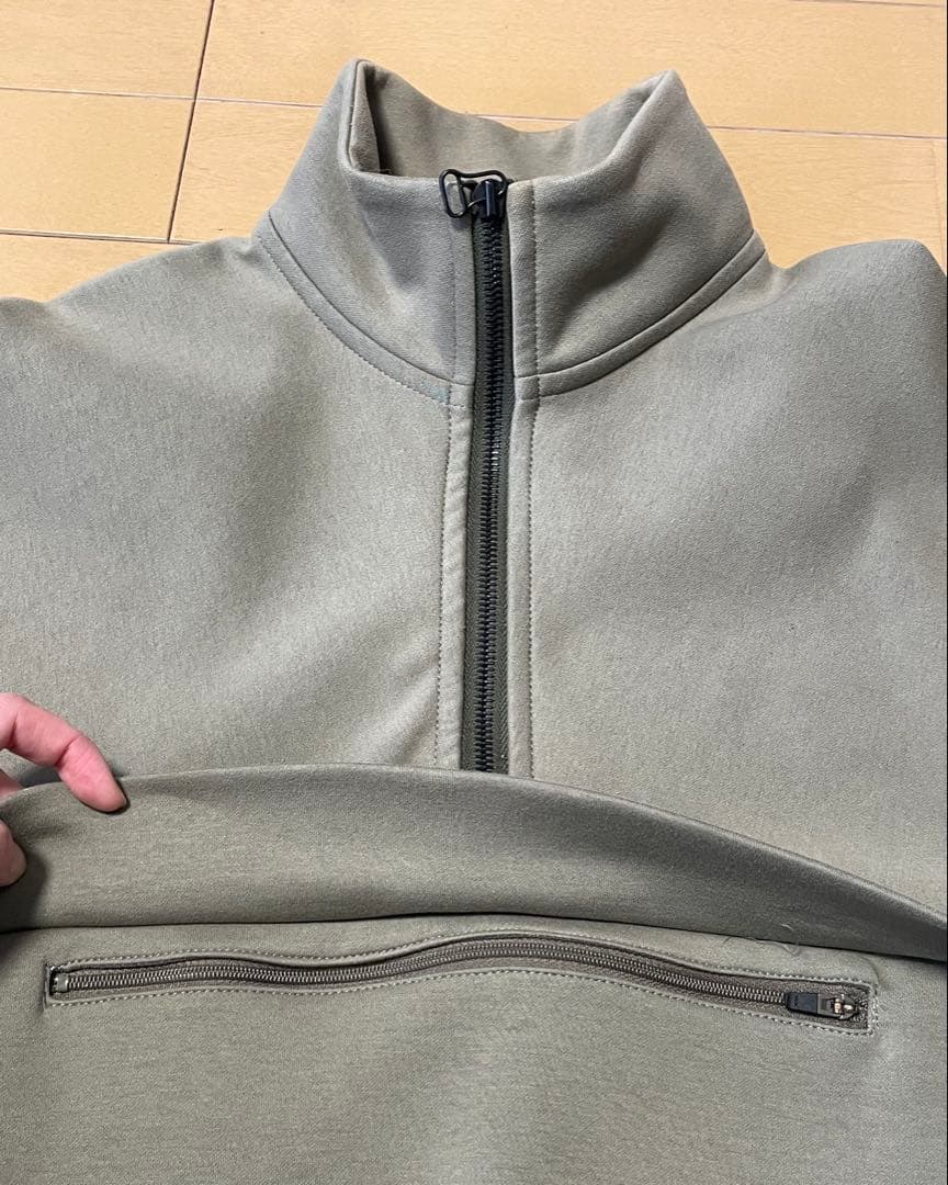 Graphpaper グラフペーパー ハーフジップ トレーナー　スウェット