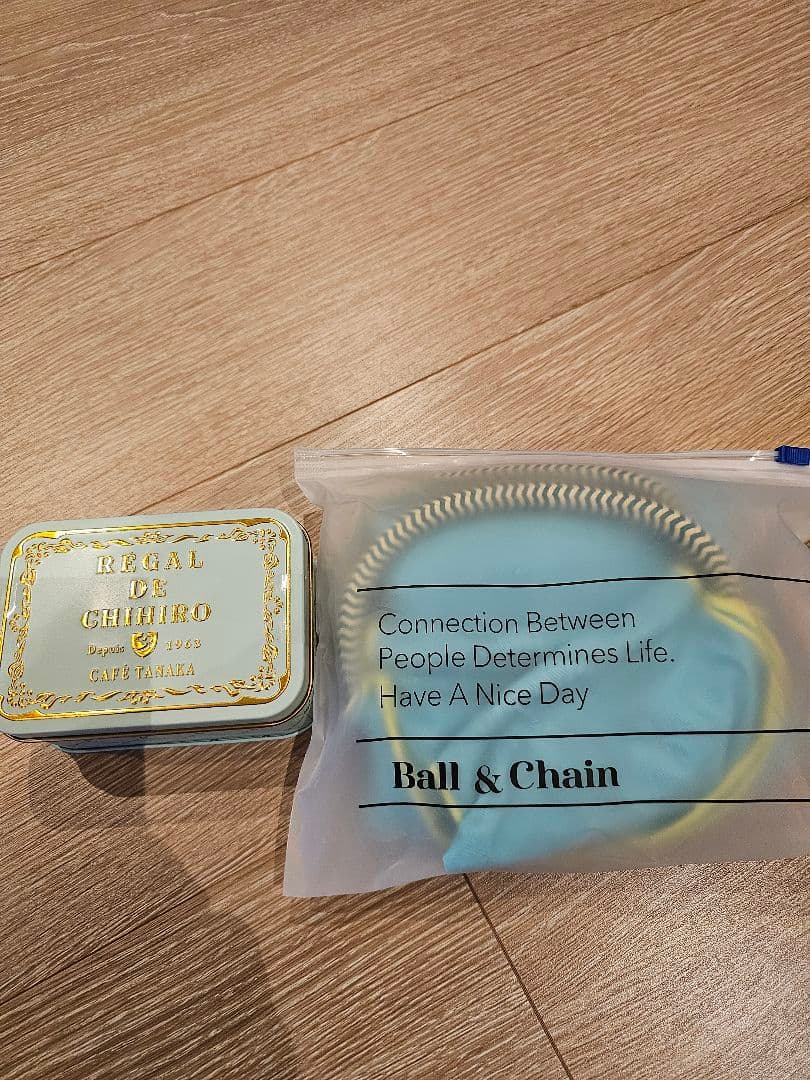ボールアンドチェーン　カフェタナカ　　バッグ・クッキー缶