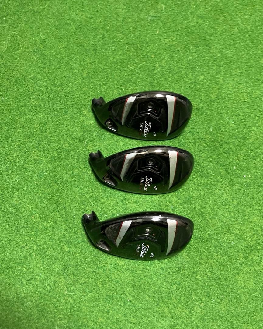 タイトリスト913H 17度/21度/24度 ユーティリティヘッド 3式セット
