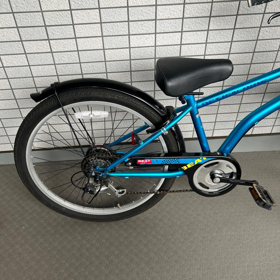 新潟市引き取り限定　自転車　24インチ　あさひ　ドライド BEAT 6段変速