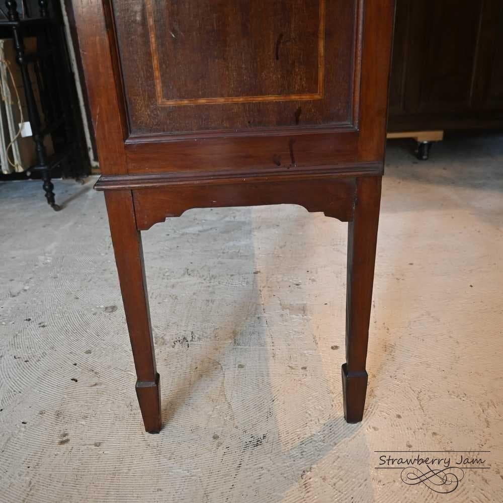 IFU-425 英国アンティーク マホガニー キャビネット 飾り棚 ガラスケース