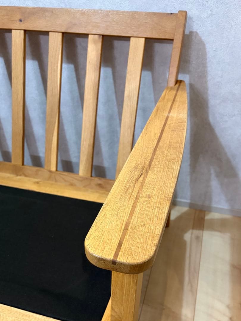 BAYFLOW　2人掛け　ソファ　デニムソファ　木枠