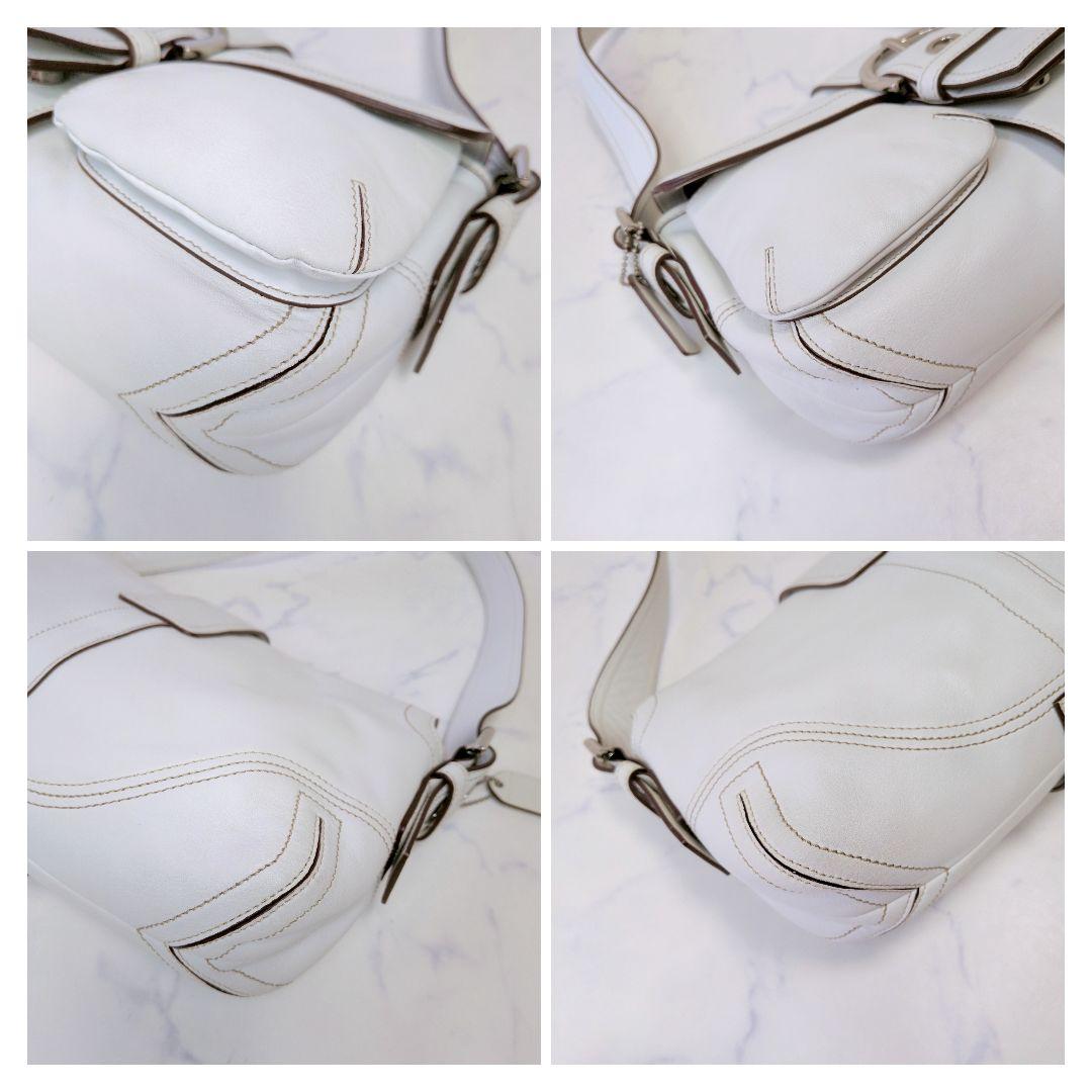 【美品】コーチ ソーホー ワンハンドバッグ レザー 肩掛け チャーム 9434