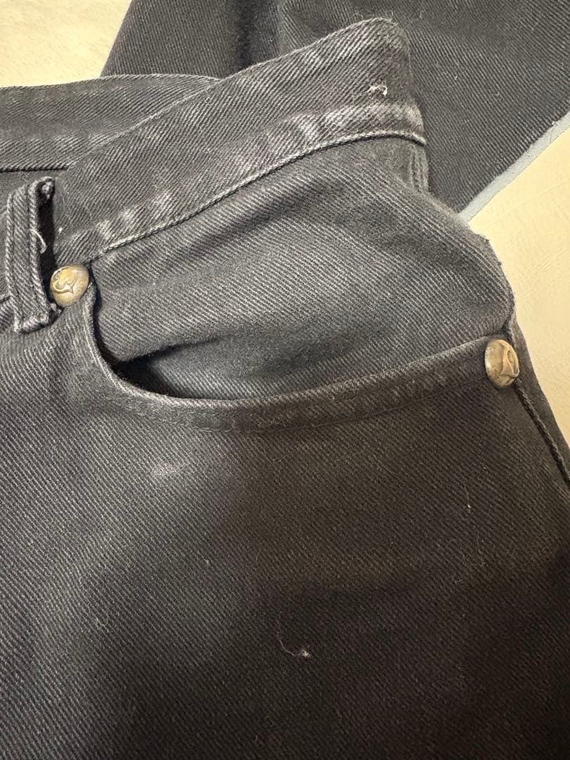 THUG CLUB グラフィックデニムパンツ