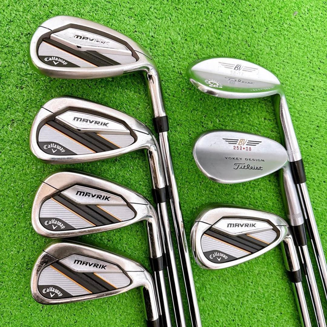 良品 キャロウェイ MAVRIK メンズ　ゴルフ 11本　セット S 初心者