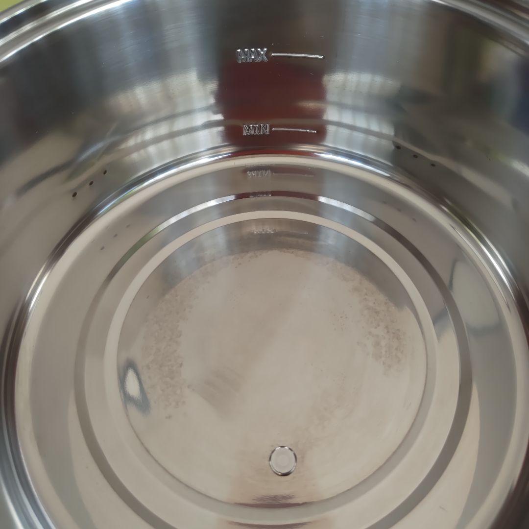 Ocrasi せいろ 電気蒸し器　O'MUSU オムス　ブラック